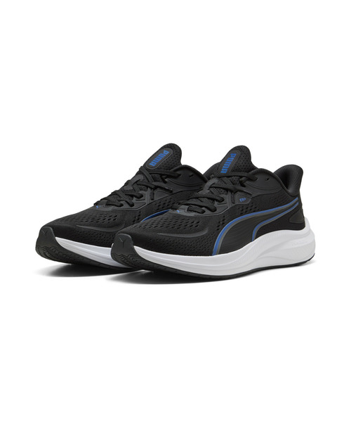 PUMA(プーマ)の「PUMA プーマ ユニセックス スカイロケット ライト 2 ワイド ランニングシュ(スニーカー・メンズ・ライム/ブラック×ブルー・27.5cm/27.0cm/26.5cm/25.0cm/24.5cm/26.0cm/25.5cm/28.0cm/22.5cm/24.0cm/23.5cm/23.0cm/28.5cm/29.0cm)」の8枚目の写真