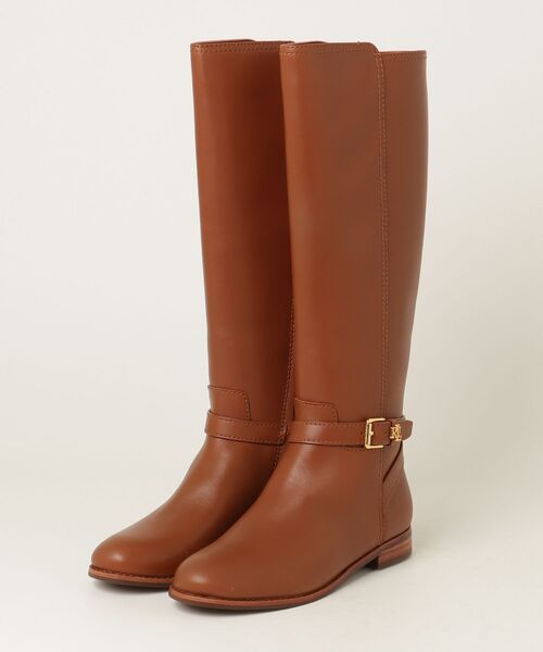 LAUREN RALPH LAUREN(ローレン ラルフ ローレン)の「Brooke II カーフスキン トール ブーツ(ブーツ・レディース・ブラウン・7.5B/6.5B/5.5B)」の4枚目の写真