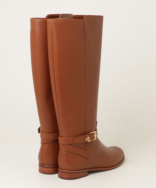 LAUREN RALPH LAUREN(ローレン ラルフ ローレン)の「Brooke II カーフスキン トール ブーツ(ブーツ・レディース・ブラウン・7.5B/6.5B/5.5B)」の5枚目の写真