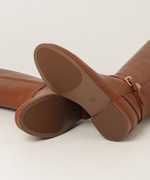 LAUREN RALPH LAUREN(ローレン ラルフ ローレン)の「Brooke II カーフスキン トール ブーツ(ブーツ・レディース・ブラウン・7.5B/6.5B/5.5B)」の6枚目の写真