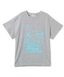 atmos pink Message Big T-shirt / アトモス ピンク メッセージ ビッグ ティーシャツ