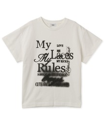 atmos pink Message Big T-shirt / アトモス ピンク メッセージ ビッグ ティーシャツ