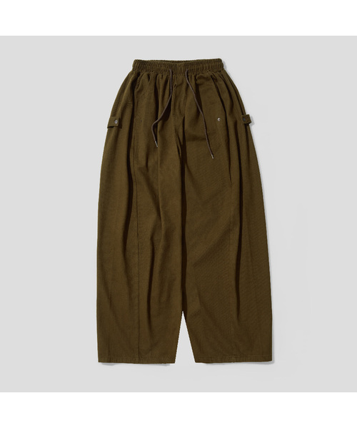 And Again(アンドアゲイン)の「コットンビジュー バルーンパンツ(その他パンツ・メンズ・ブラック/ベージュ/ブラウン/チャコール・FREE)」の3枚目の写真