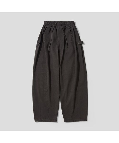 And Again(アンドアゲイン)の「コットンビジュー バルーンパンツ(その他パンツ・メンズ・ブラック/ベージュ/ブラウン/チャコール・FREE)」の2枚目の写真
