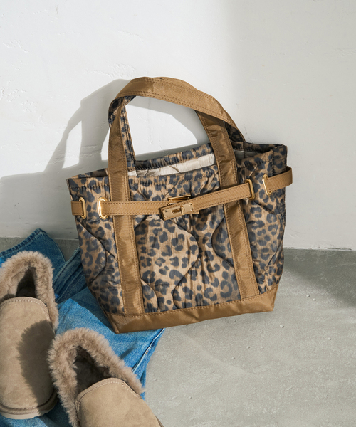 Spick & Span（スピックアンドスパン）の「SITA PARANTICA/シータパランティカ TOTE-RPP-S LEOPARD S バッグ（トートバッグ・レディース・キャメル・FREE）」の2枚目の写真