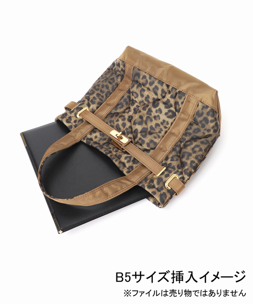 Spick & Span（スピックアンドスパン）の「SITA PARANTICA/シータパランティカ TOTE-RPP-S LEOPARD S バッグ（トートバッグ・レディース・キャメル・FREE）」の8枚目の写真