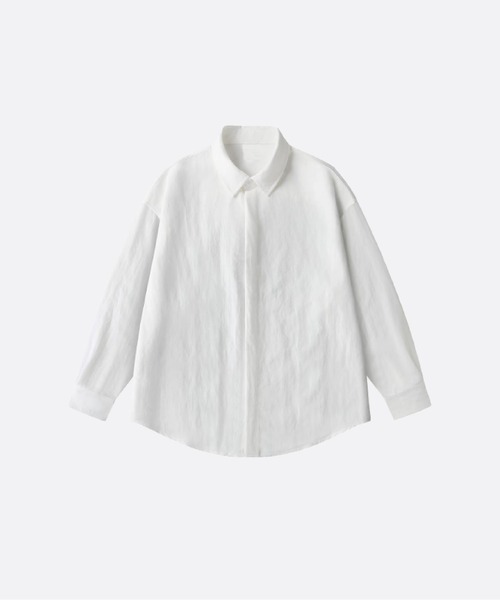U:UME(ユーム)の「Basic One Tone Shirt(シャツ/ブラウス・メンズ・ブルー/グレー/ブラック/ホワイト・X-LARGE/MEDIUM/LARGE/SMALL)」の1枚目の写真