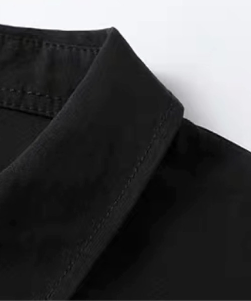 U:UME(ユーム)の「Basic One Tone Shirt(シャツ/ブラウス・メンズ・ブルー/グレー/ブラック/ホワイト・X-LARGE/MEDIUM/LARGE/SMALL)」の5枚目の写真