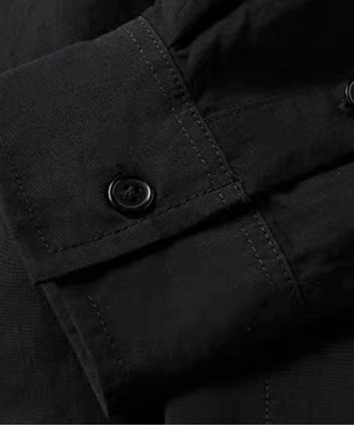 U:UME(ユーム)の「Basic One Tone Shirt(シャツ/ブラウス・メンズ・ブルー/グレー/ブラック/ホワイト・X-LARGE/MEDIUM/LARGE/SMALL)」の7枚目の写真