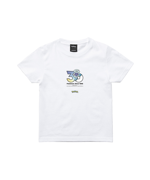 ZOZOSPOT（ゾゾスポット）の「Pokemon 30th Anniversary 1025 T-shirt 「ポワルン(ゆきぐものすがた)」（Tシャツ/カットソー・レディース・ホワイト・SMALL/MEDIUM/LARGE/X-LARGE/XX-LARGE/XXX-LARGE/100cm/110cm/120cm/130cm/140cm/150cm/160cm）」の2枚目の写真