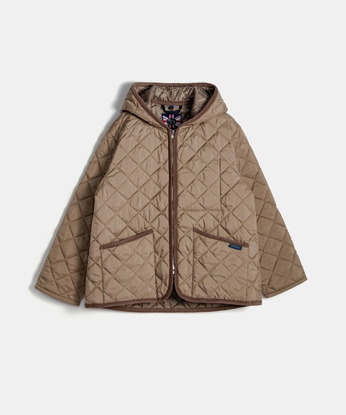 LAVENHAM(ラベンハム)の「Zipped Craydon Womens / ジップド クレイドン ウィメンズ(その他アウター・レディース・オフホワイト/ベージュ系その他5/ダークブラック/グレー・12/10/8/14/6/16)」の4枚目の写真