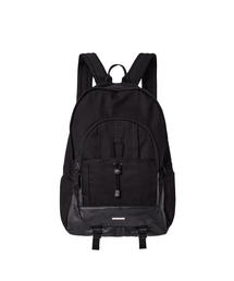 Pleats multi cotton backpack BLACK