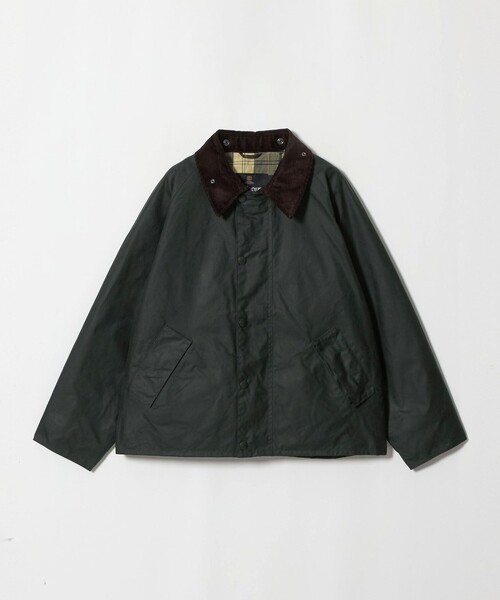 Barbour(バブアー)の「<BARBOUR>TRANSPORT/ワックス ショート ジャケット オーバーサイズフィット(その他アウター・メンズ・ブラック/オリーブ・38/36/40)」の2枚目の写真