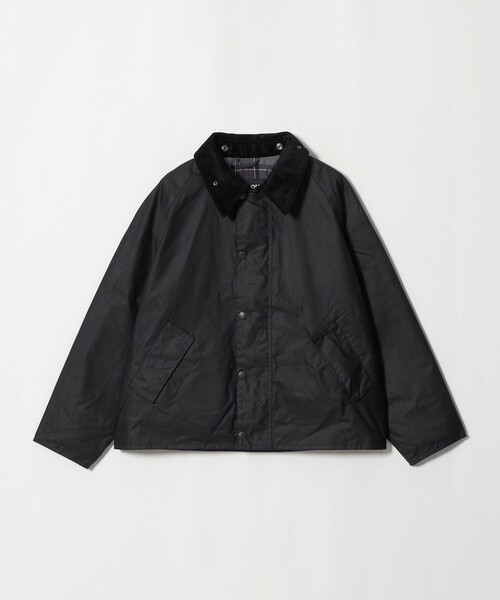 Barbour(バブアー)の「<BARBOUR>TRANSPORT/ワックス ショート ジャケット オーバーサイズフィット(その他アウター・メンズ・ブラック/オリーブ・38/36/40)」の1枚目の写真