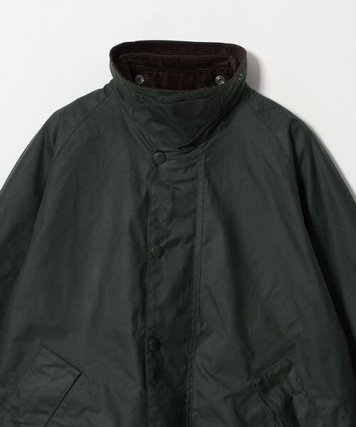 Barbour(バブアー)の「<BARBOUR>TRANSPORT/ワックス ショート ジャケット オーバーサイズフィット(その他アウター・メンズ・ブラック/オリーブ・38/36/40)」の5枚目の写真