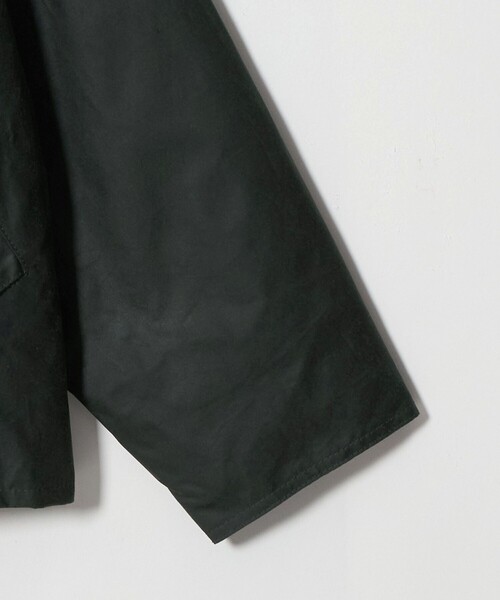 Barbour(バブアー)の「<BARBOUR>TRANSPORT/ワックス ショート ジャケット オーバーサイズフィット(その他アウター・メンズ・ブラック/オリーブ・38/36/40)」の6枚目の写真