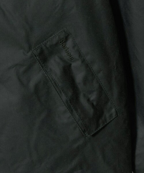 Barbour(バブアー)の「<BARBOUR>TRANSPORT/ワックス ショート ジャケット オーバーサイズフィット(その他アウター・メンズ・ブラック/オリーブ・38/36/40)」の8枚目の写真