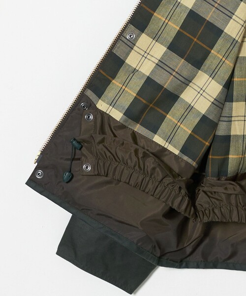 Barbour(バブアー)の「<BARBOUR>TRANSPORT/ワックス ショート ジャケット オーバーサイズフィット(その他アウター・メンズ・ブラック/オリーブ・38/36/40)」の13枚目の写真