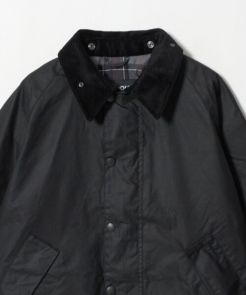 Barbour(バブアー)の「<BARBOUR>TRANSPORT/ワックス ショート ジャケット オーバーサイズフィット(その他アウター・メンズ・ブラック/オリーブ・38/36/40)」の15枚目の写真