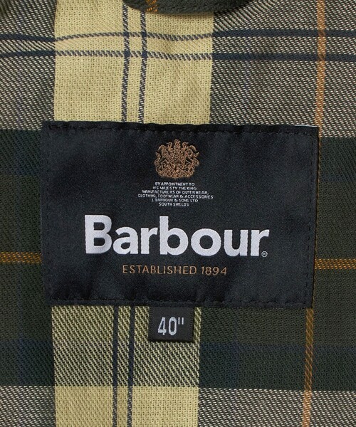 Barbour(バブアー)の「<BARBOUR>TRANSPORT/ワックス ショート ジャケット オーバーサイズフィット(その他アウター・メンズ・ブラック/オリーブ・38/36/40)」の18枚目の写真