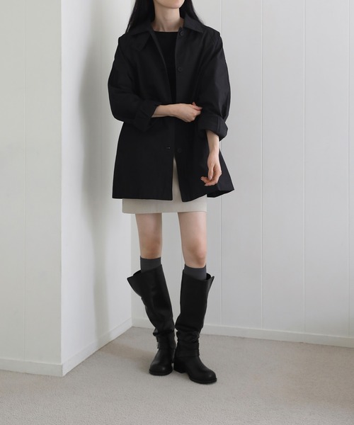 SAPPUN(サプン)の「Diello(ディエロ)2WAYエンジニアロングブーツ(220-66402)SAPPUN(サプン)(ブーツ・レディース・ブラック・23.5/24/25/22.5/23/24.5)」の1枚目の写真