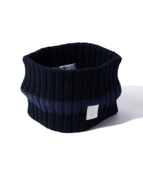 BEAMS(ビームス)の「MASACA HAT×BEAMS / 別注 リフレクターヘアバンド(ヘアバンド・メンズ・ブラック/インディゴブルー・ONE SIZE)」の3枚目の写真