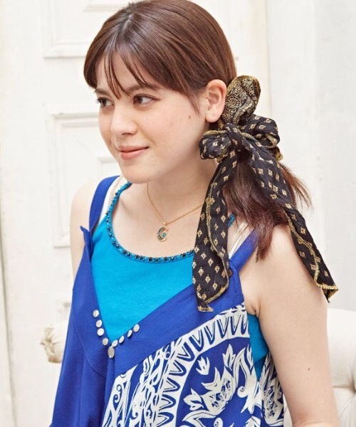 チャイハネ(チャイハネ)の「【チャイハネ】yul ビーズリブキャミソール(キャミソール・レディース・マスタード/パープル/カーキ/ブラック/ホワイト/ターコイズブルー/ブルー/ライトパープル/オレンジ/グリーン/レッド/ライトブルー/ダークパープル/ライトグリーン・FREE)」の19枚目の写真