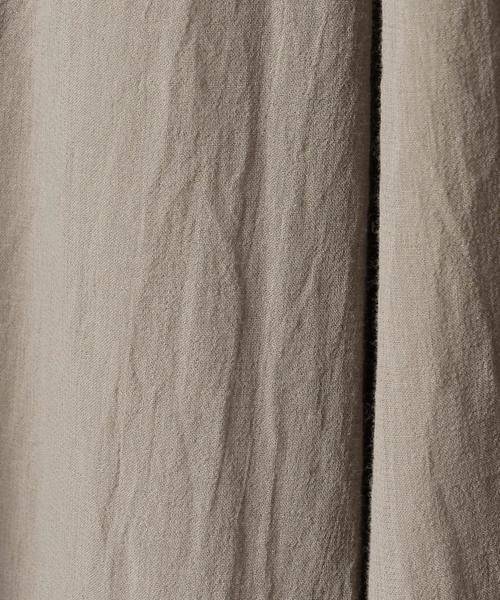 BEAUTY&YOUTH UNITED ARROWS(ビューティーアンドユースユナイテッドアローズ)の「BY コットンシフォンギャザーワイドパンツ 70◆(その他パンツ・レディース・オフホワイト/ブラック/ライム/モカ・FREE)」の16枚目の写真