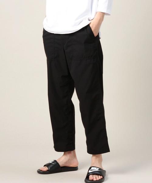 BEAUTY&YOUTH UNITED ARROWS(ビューティーアンドユースユナイテッドアローズ)の「BY ブラックベイカー ワイドパンツ◆(その他パンツ・メンズ・ブラック・LARGE/X-LARGE/MEDIUM/SMALL)」の1枚目の写真