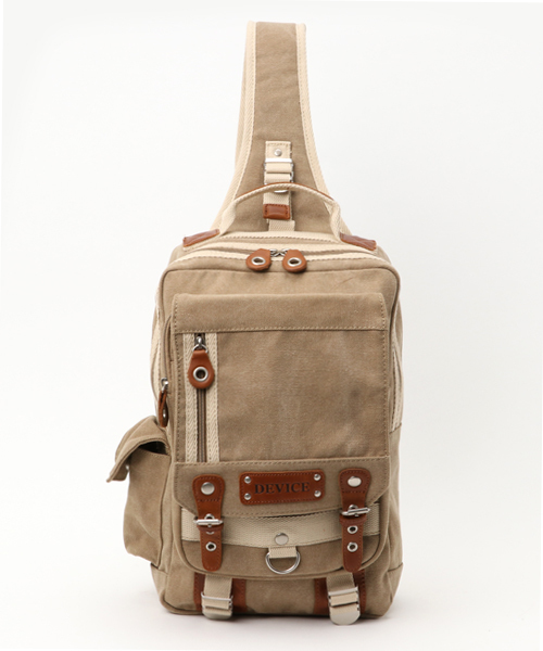 DEVICE（デバイス）の「DEVICE デバイス Access キャンバス メガ ボディバッグショルダーバッグ（ボディバッグ/ウエストポーチ・メンズ・ベージュ/ブラウン/ブラック/カーキ/ベージュ系その他/ブラック系その他/グリーン系その他・FREE）」の18枚目の写真