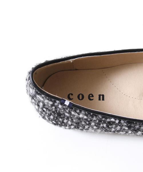 coen(コーエン)の「ツイードオペラパンプス(パンプス・レディース・ブラック/ブラウン/オレンジ・SMALL/MEDIUM/LARGE)」の5枚目の写真