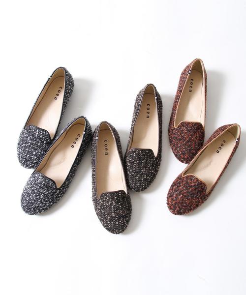 coen(コーエン)の「ツイードオペラパンプス(パンプス・レディース・ブラック/ブラウン/オレンジ・SMALL/MEDIUM/LARGE)」の9枚目の写真