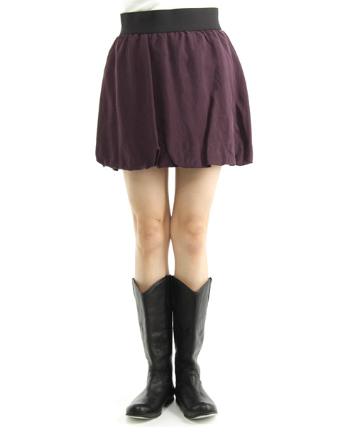 BEAUTY&YOUTH UNITED ARROWS(ビューティーアンドユースユナイテッドアローズ)の「□BF CU BALN MINI(スカート・レディース・ブラック/ライトグレー/イエロー/パープル・フリー)」の1枚目の写真