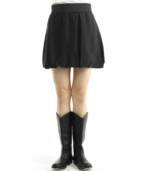 BEAUTY&YOUTH UNITED ARROWS(ビューティーアンドユースユナイテッドアローズ)の「□BF CU BALN MINI(スカート・レディース・ブラック/ライトグレー/イエロー/パープル・フリー)」の2枚目の写真