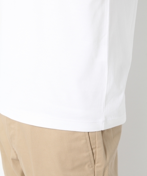 GLOBAL WORK（グローバルワーク）の「【高品質素材使用】スーピマＶネックＴＥＥ/734647 （Tシャツ/カットソー・メンズ・ネイビー/ブラウン/ホワイト/ライトブルー/グレー/イエロー・MEDIUM/LARGE/X-LARGE/SMALL）」の12枚目の写真