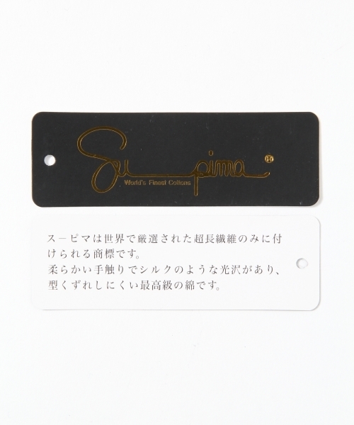 GLOBAL WORK（グローバルワーク）の「【高品質素材使用】スーピマＶネックＴＥＥ/734647 （Tシャツ/カットソー・メンズ・ネイビー/ブラウン/ホワイト/ライトブルー/グレー/イエロー・MEDIUM/LARGE/X-LARGE/SMALL）」の14枚目の写真