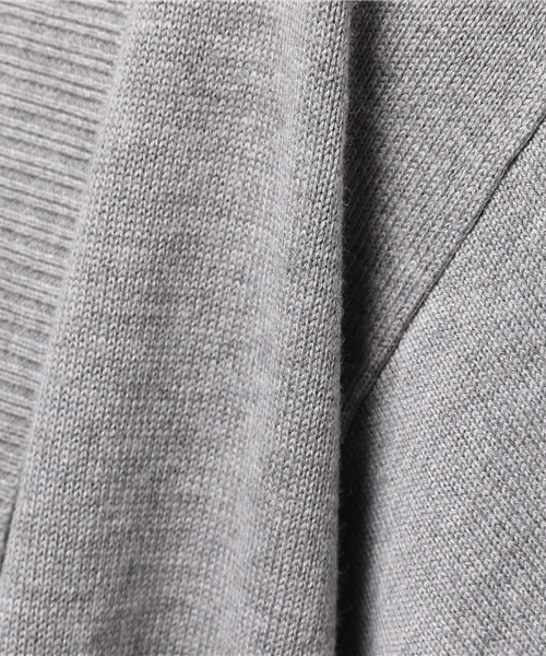 GUILD PRIME（ギルドプライム）の「【GUILD PRIME】WOMENS ドルマンロングカーディガン（カーディガン/ボレロ・レディース・グレー/ブラック/ホワイト・36/34）」の8枚目の写真