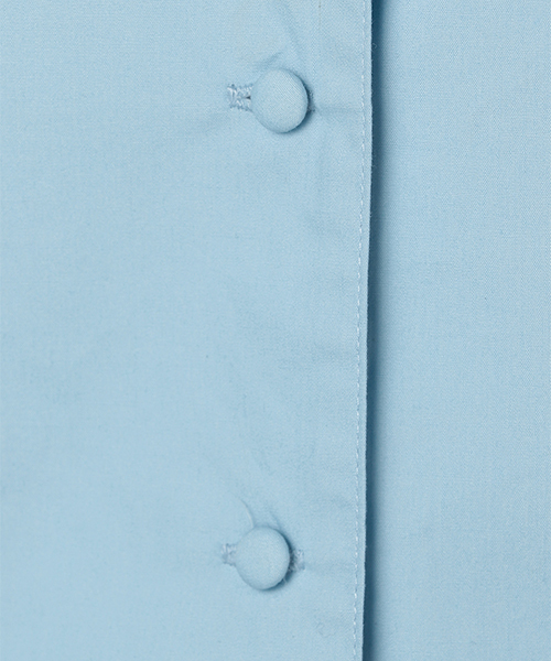 MICOAMERI（ミコアメリ）の「レースポイントシャツワンピ（シャツワンピース・レディース・ホワイト/ブルー/ブラック・FREE）」の6枚目の写真