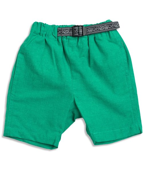 BREEZE（ブリーズ）の「カラーシャンブレーパンツ 5分丈（その他パンツ・キッズ・ブルー/レモンイエロー/グリーン・95/140/80/90/120/100/110/130）」の16枚目の写真