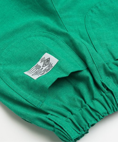 BREEZE（ブリーズ）の「カラーシャンブレーパンツ 5分丈（その他パンツ・キッズ・ブルー/レモンイエロー/グリーン・95/140/80/90/120/100/110/130）」の17枚目の写真