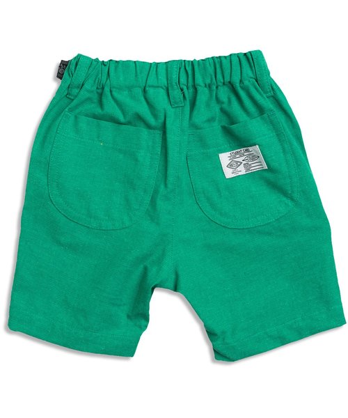 BREEZE（ブリーズ）の「カラーシャンブレーパンツ 5分丈（その他パンツ・キッズ・ブルー/レモンイエロー/グリーン・95/140/80/90/120/100/110/130）」の8枚目の写真