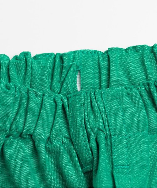 BREEZE（ブリーズ）の「カラーシャンブレーパンツ 5分丈（その他パンツ・キッズ・ブルー/レモンイエロー/グリーン・95/140/80/90/120/100/110/130）」の12枚目の写真