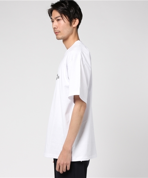 CLANE（クラネ）の「【CLANE HOMME】OVER LINE T-SHIRT（Tシャツ/カットソー・メンズ・グレー/ホワイト/ブラック/レッド・1/2）」の11枚目の写真