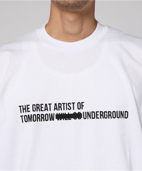 CLANE（クラネ）の「【CLANE HOMME】OVER LINE T-SHIRT（Tシャツ/カットソー・メンズ・グレー/ホワイト/ブラック/レッド・1/2）」の13枚目の写真