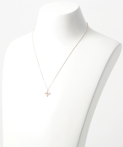 agete（アガット）の「K10ネックレス（ネックレス）」 - WEAR