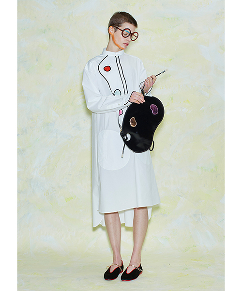 TSUMORI CHISATO（ツモリチサト）の「S ﾊﾟﾚｯﾄｼｬﾂ（シャツワンピース  