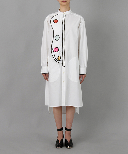 TSUMORI CHISATO（ツモリチサト）の「S ﾊﾟﾚｯﾄｼｬﾂ（シャツワンピース  