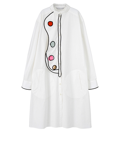 TSUMORI CHISATO（ツモリチサト）の「S ﾊﾟﾚｯﾄｼｬﾂ（シャツワンピース  