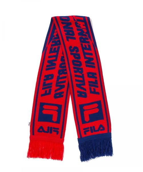 FILA（フィラ）の「＜FILA × monkey time＞ JACQUARD SCARF/マフラー ◆（マフラー・メンズ・レッド/イエロー/オレンジ/ロイヤルブルー・FREE）」の14枚目の写真