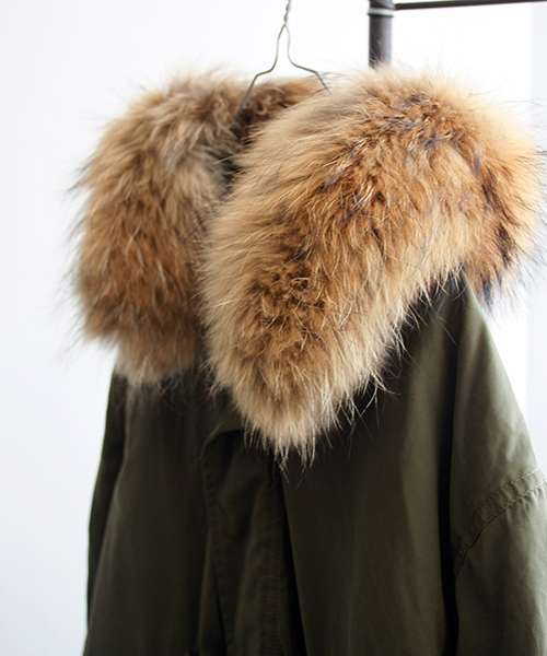 VENCEEXCHANGE(ヴァンスエクスチェンジ)の「ミリタリーモッズコート(モッズコート・レディース・ブラック/カーキ・MEDIUM)」の5枚目の写真